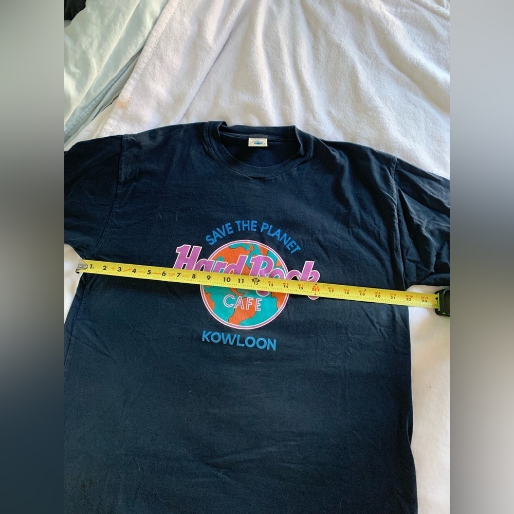Hard Rock Cafe Real Vintage 3 100% Cotton T-shirts Bangkok Hong Kong Kowloon XL - Picture 10 of 16